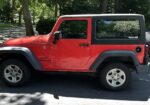 2013 Red Jeep Wrangler Sport